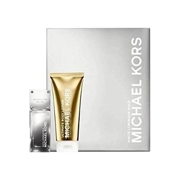 Michael Kors White Luminous Gold EDP 50 ml + tělové mléko 100 ml dárková sada