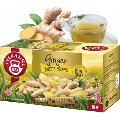 Teekanne Bylinný čaj extra silný zázvor 20 x 1,75 g
