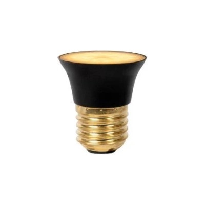Lucide G45 LED stmívatelná žárovka 4,3 cm E27 1x5W 2700K černá