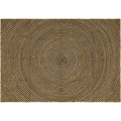 vidaXL Килими за помещение Черно 160 x 230 cm юта (42010745)