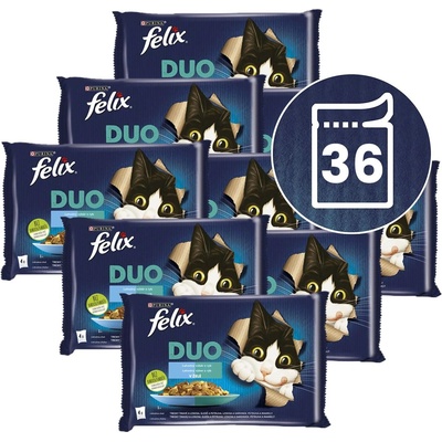 FELIX Капсули FELIX DUO - вкусен избор от риба 36 x 85 г