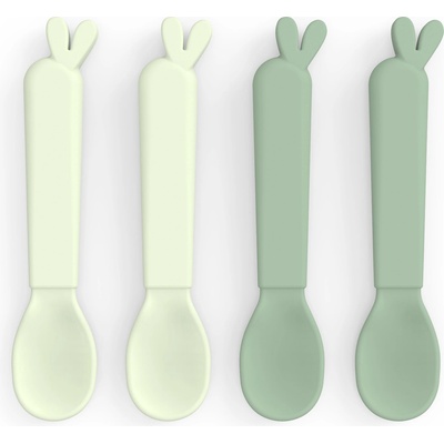 Done by deer Бебешки лъжички Kiddish Lalee зелени 4 бр (1226323)
