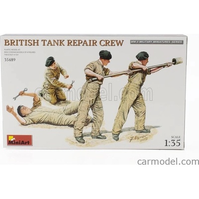 Miniart Figúrky Vojak Vojenská posádka britského tanku / 1:35