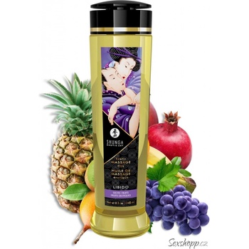 Shunga Erotic massage oil Libido Exotic Fruits 240ml