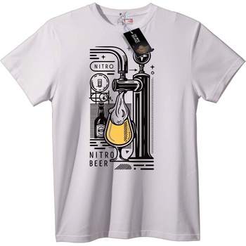 NOONEBRAND Тениска Нитро Бирена Чешма - 2XL, Black