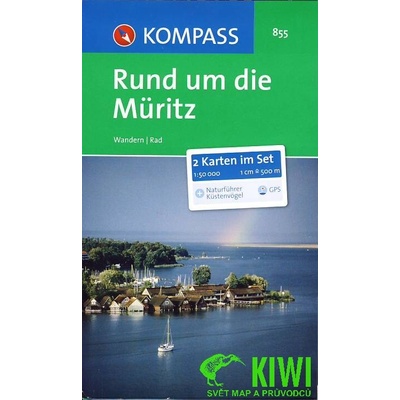 Muritz und Umgebung, Mecklenburgische Seenplatte 1:5