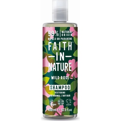 Faith in Nature Šampon Divoká růže 400 ml