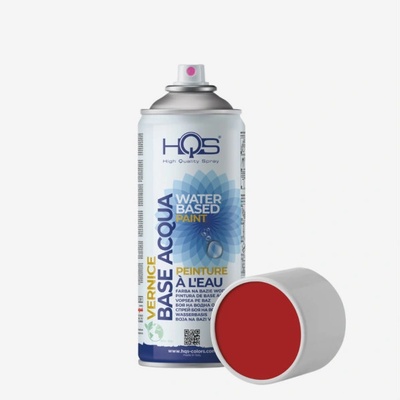 HQS farba v spreji na vodnej báze 400 ml RAL 3000