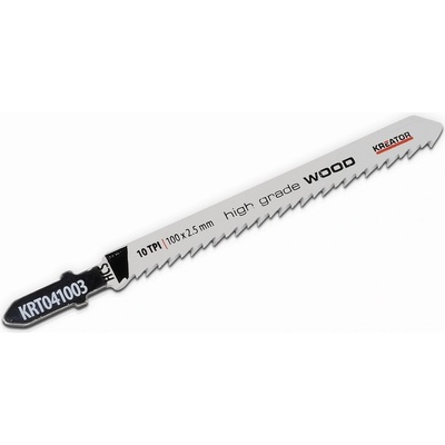 KREATOR pilky do přímočarky 100mm, dřevo 2ks "T" KRT041003