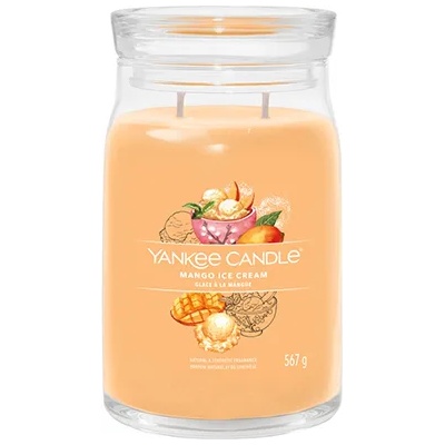 Yankee Candle Signature Mango Ice Cream ароматна свещ 567 гр