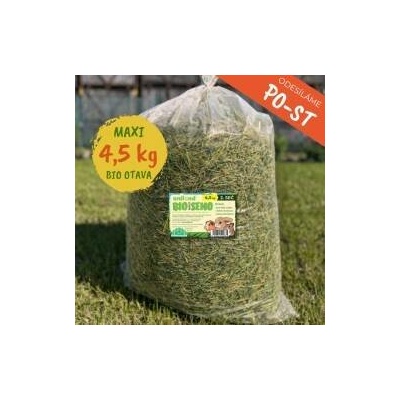 Aniland BIO luční seno první seč MAXI 4,5 kg – Zboží Mobilmania