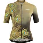 Nalini Дамска фланелка с къс ръкав за колоездене Nalini Women's Animal Jersey Cycling jersey - Pavone - размер XS (156-2581-0311)