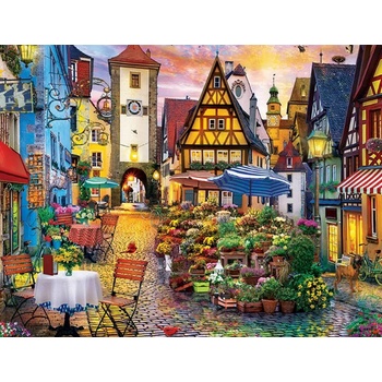 Masterpieces - Puzzle Bavarian Flower Market - 1 000 piese