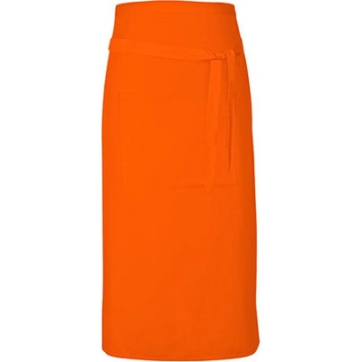 Link Kitchen Wear Gastro zástěra X985 Orange Pantone 1655 90x80cm