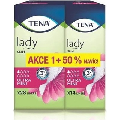 Tena Lady Slim Ultra Mini+50% 42 ks 211482 – Zboží Dáma