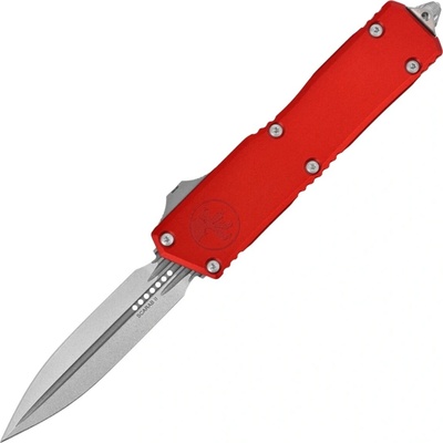 Microtech SCARAB II GEN III EXECUTIVE D/E STONEWASH STANDARD RED 1175-10RD