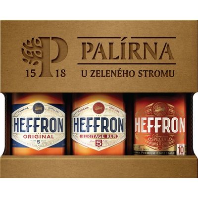 Heffron Degustační Sada 38,67% 3 x 0,2 l (karton)