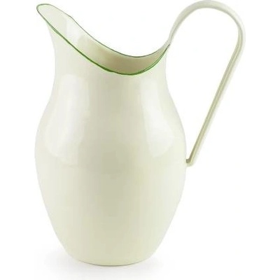 Ibili Smaltovaný džbán so zeleným okrajom 2,5 l