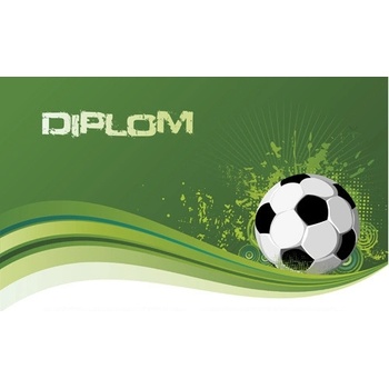 Fotbal diplom papírový DP0014 A4