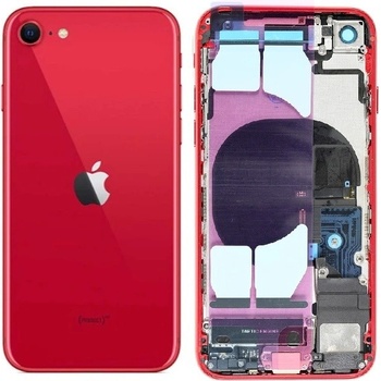 Kryt Apple iPhone SE 2020/2022 Zadní housing červený