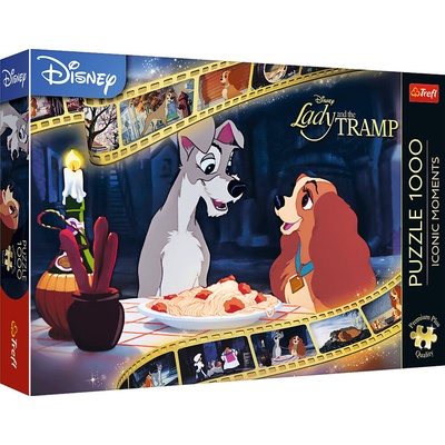 TREFL Premium Plus Iconic Moments Lady a Tramp 1000 dílků