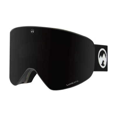 MowMow Маска за ски и сноуборд MowMow Stealth с черна рамка и черна фотохроматична LuxaLens плака (MMG-PC6)