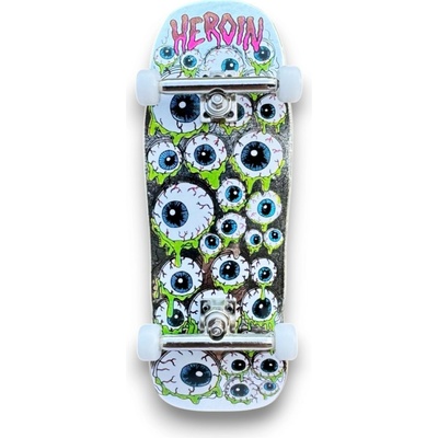 Custom Pro X Heroin Skateboards Eyes 33,6mm Silver