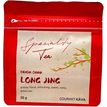 GourmetKava Зелен чай Long Jing / Dragon's Well 50g Specialty Tea