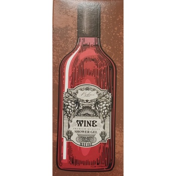 Bohemia Book of wine vinný sprchový gel v krabičce 250 ml
