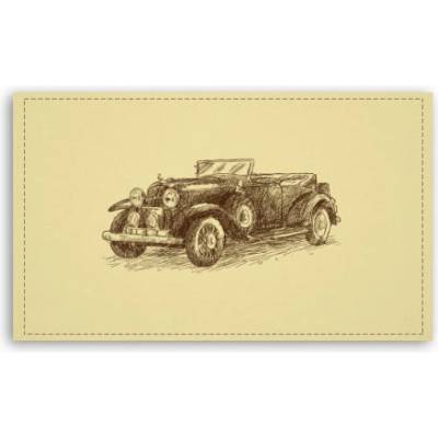 Fotoobraz 120x70 cm velký Retro auto