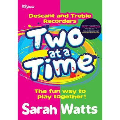 Two at a Time Descant and Treble Recorder + CD