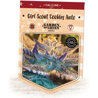 Garden Of Green Seedbank Girl Scout Cookies Auto semienka neobsahujú THC 10 ks