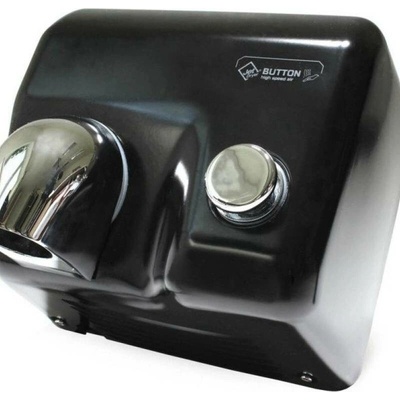 Jet Dryer Button černý kov