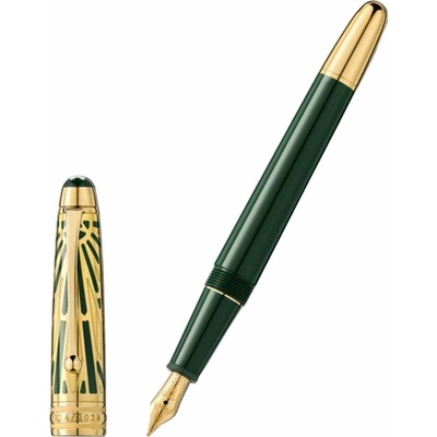 Montblanc Meisterstück Classique 145 The Origin Doue Green plnicí pero hrot F 131349