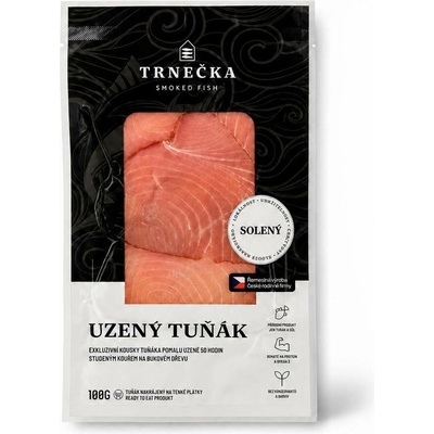 Trnečka Smoked Fish Tuňák uzený studeným kouřem Na Soli 100 g