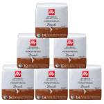 illy IperEspresso Бразилия 100% Арабика капсули за кафе, опаковка от 6 x 18 броя