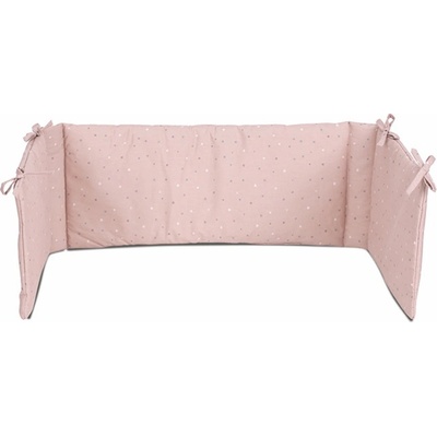 Lorelli Малък обиколник от ранфорс Lorelli - Розово небе (20830022601)