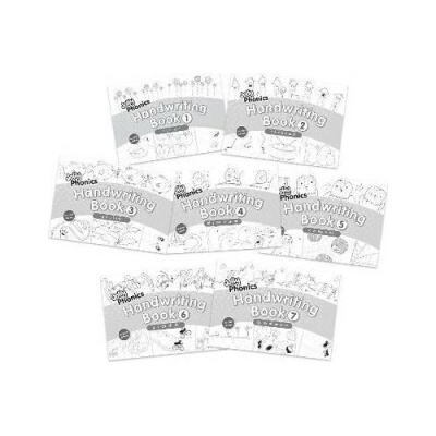 Jolly Phonics Handwriting Books Complete Set (1-7): In Print Letters (American English edition) - Birgit Kaltenthaler