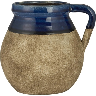 Ib Laursen Keramická váza Avignon Blue, modrá barva, přírodní barva, keramika