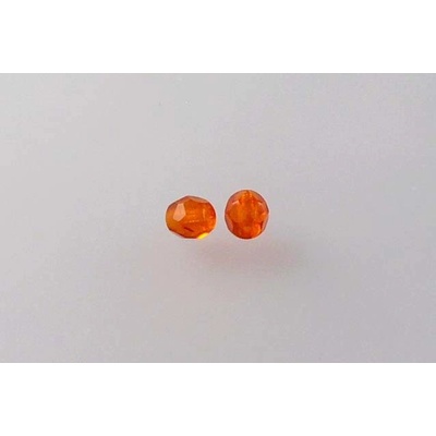 Broušené korálky - ohňovky 4 mm 90040 Balení: 600ks