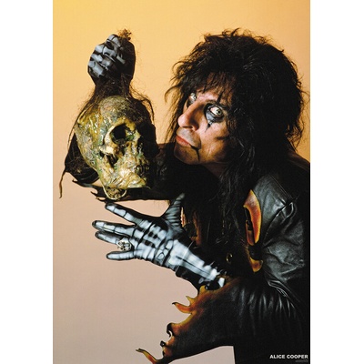 Plagát, Obraz - Alice Cooper - With Skull 1987, 59.4 × 84.1 cm