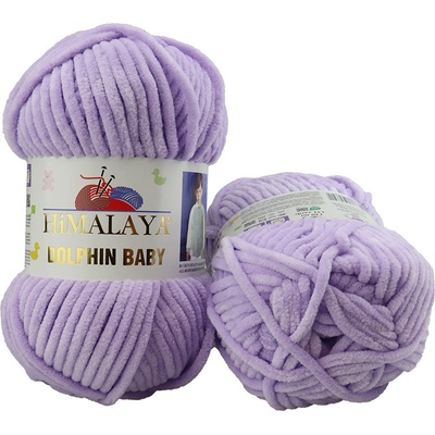 Himalaya příze Dolphin Baby 80305 pastelově fialová – Zboží Dáma