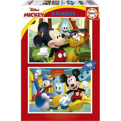 Educa Mickey Mouse Fun House Disney 2 x 48 dílků