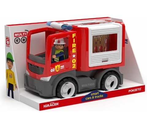 Efko IGRÁČEK MULTIGO FIRE Multikorbička s řidičem