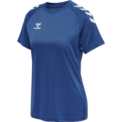 Hummel XK CORE POLY T SHIRT S/S WOMAN modrá