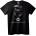 NOONEBRAND Тениска Мафиотска тема Черна - 2XL, Black
