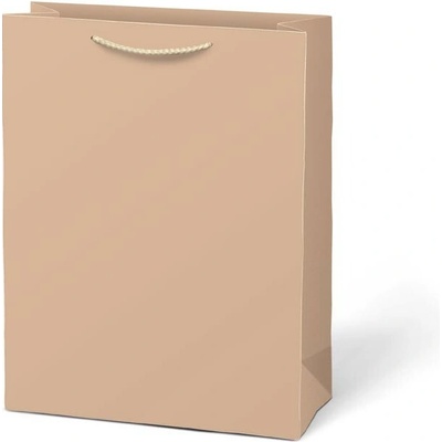 Taška MFP dárková T 5 kraft 260x320x100 béžová