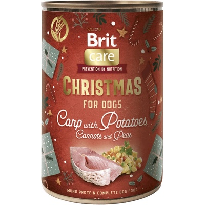 Brit Care Dog Christmas Monoprotein kapor so zemiakovým šalátom 400 g