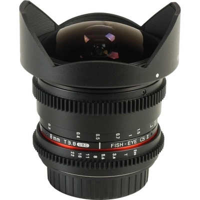 Samyang 8mm T3,8 VDSLR II UMC FishEye CS MFT