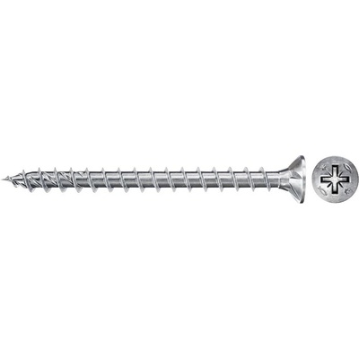 Fischer Power-Fast II CZF 670181 skrutky do drevotriesky 4 mm 12 mm krížová dražka Pozidriv ocel glavanizované zinkom 30